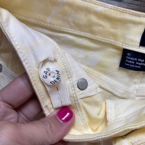 NWT Gap Kids tie-dye, high-rise, high stretch, ankle Jegging‎ size 12 - Picture 4 of 7